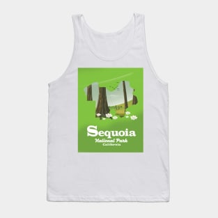 Sequoia National park map Tank Top